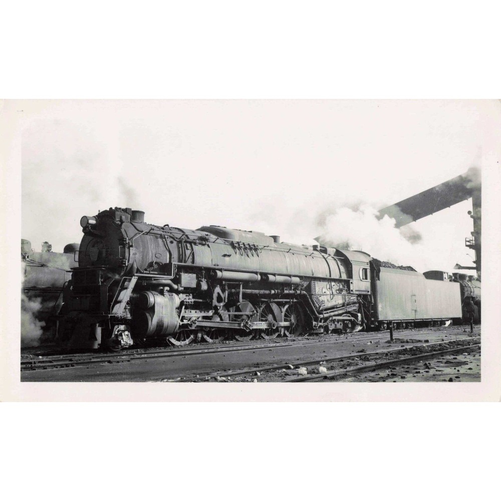 PRR Pennsylvania Railroad 2-10-4 #6426 Steam Locomotive Photo Chicago IL 1948